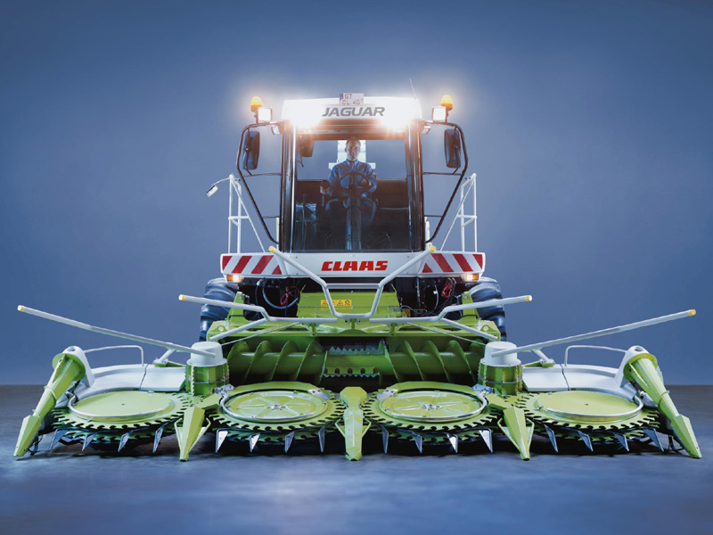 克拉斯JAGUAR980青贮机工作原理动画