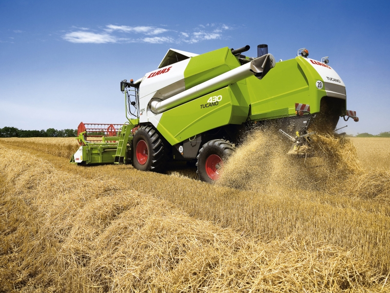 克拉斯TUCANO系列收割机清选系统原理动画