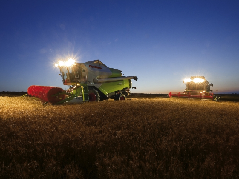 克拉斯TUCANO500收割机APS系统原理动画