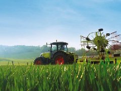 克拉斯XERION系列拖拉机演示动画2014款