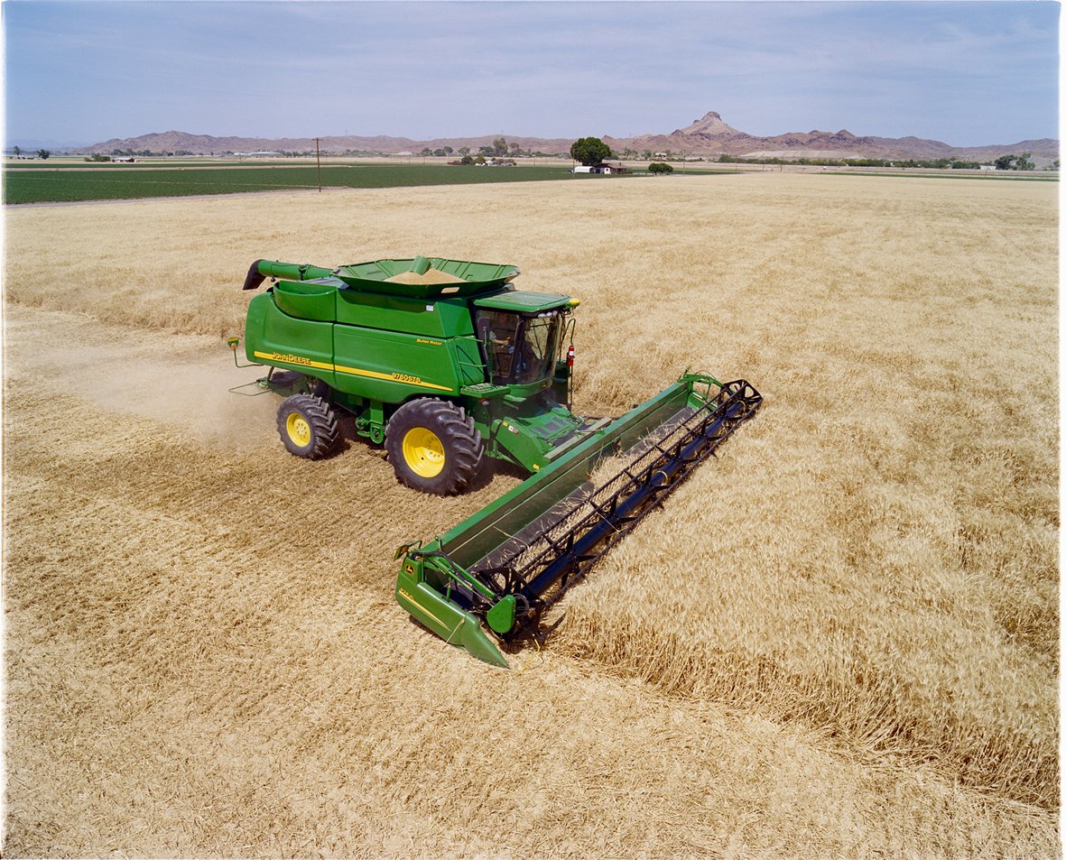 约翰迪尔W和T系列玉米收割机