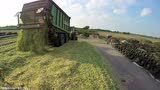 德国青贮收获场景