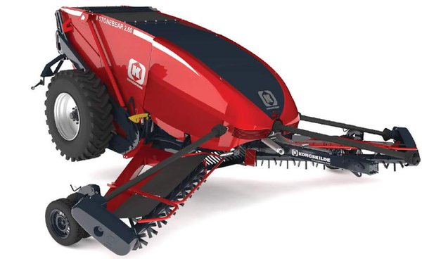 Kongskilde公司StoneBear2.60系列捡石机