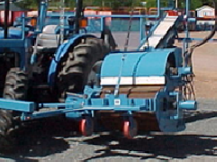 背负式野生蓝莓收获机采摘机构