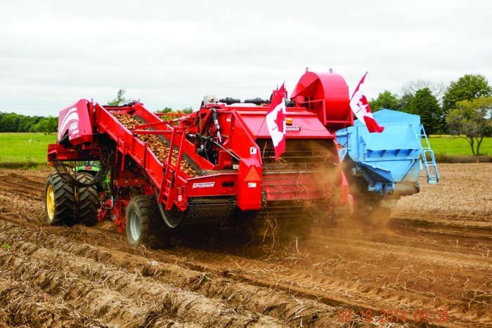 SPUDNIK公司6340马铃薯收获机