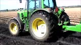 约翰迪尔洋葱收获机作业实拍