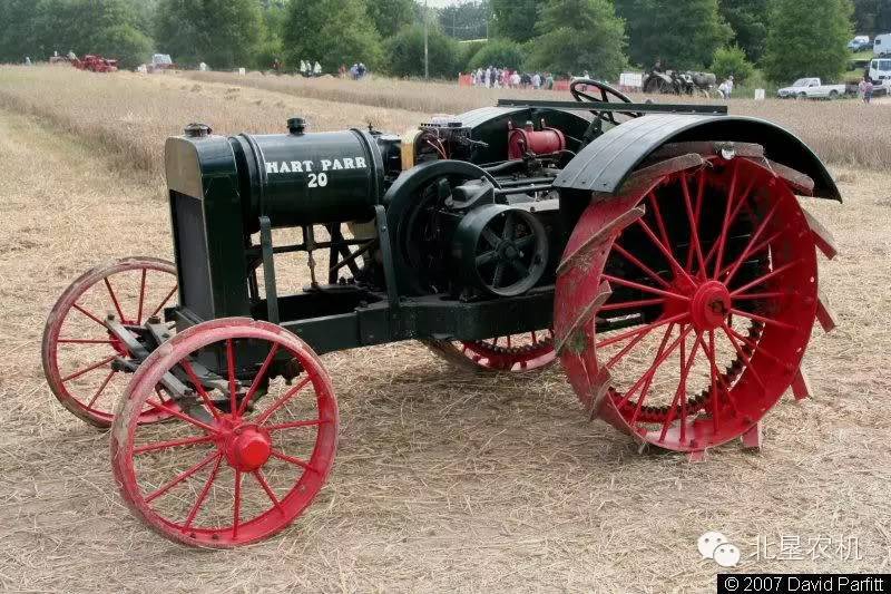 哈特帕尔——第一台内燃机驱动的拖拉机制造者