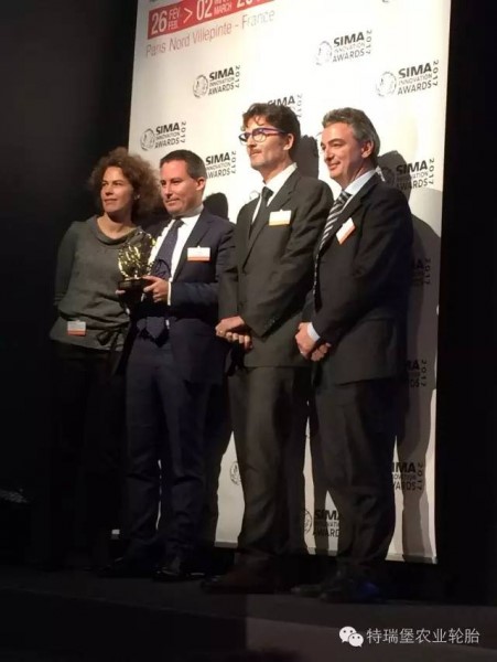 特瑞堡VIP智能胎压调整系统获法国SIMA创新金奖
