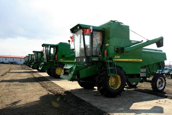 收割机入库保养小知识