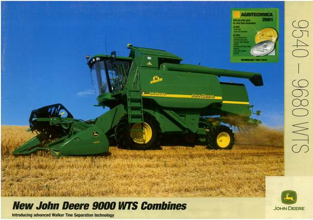 约翰迪尔9540_9560_9580_9640_9660_9680WTS诊断故障代码