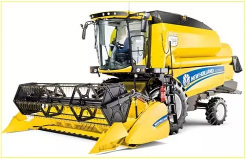 纽荷兰TC5.70联合收割机割台和过桥解析 