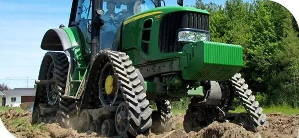 轮式拖拉机的履带改装