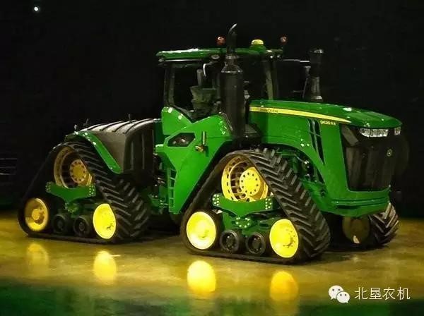 约翰迪尔公司发布最大达620马9RX系列三角履带拖拉机