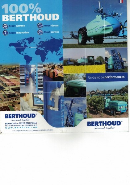 BERTHOUD公司果园用机械彩页