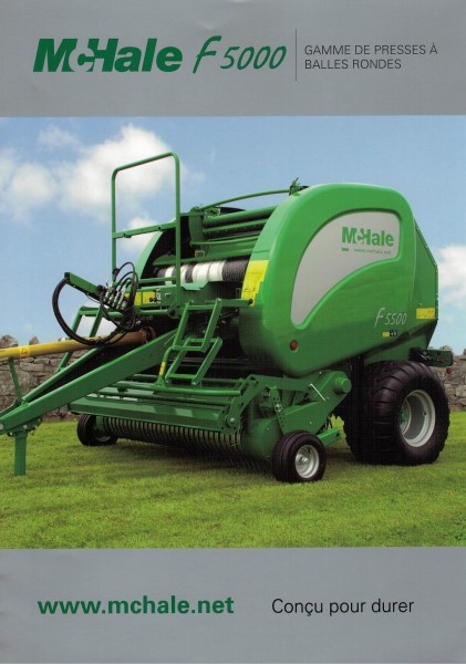 McHale公司F5000系列打捆机宣传彩页