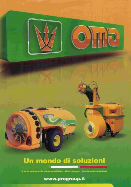 OMA公司果园用喷药机彩页