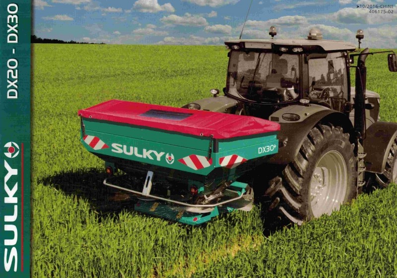 SULKY公司DX20 DX30撒肥机宣传册