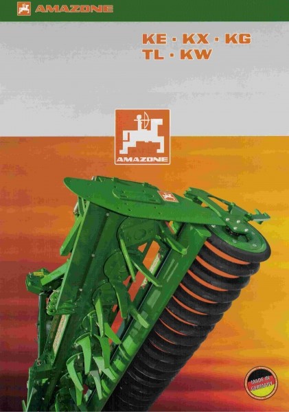 阿玛松KE KX和KG动力驱动耙彩页 