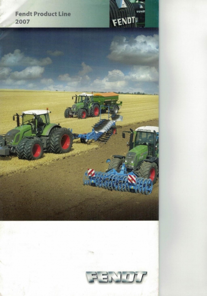 芬特农机产品介绍彩页