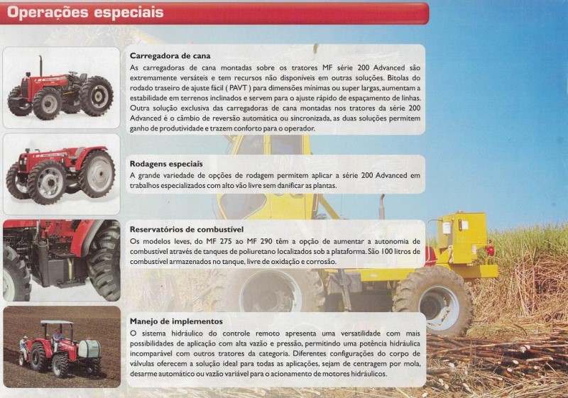 麦赛福格森MF系列早期拖拉机彩页