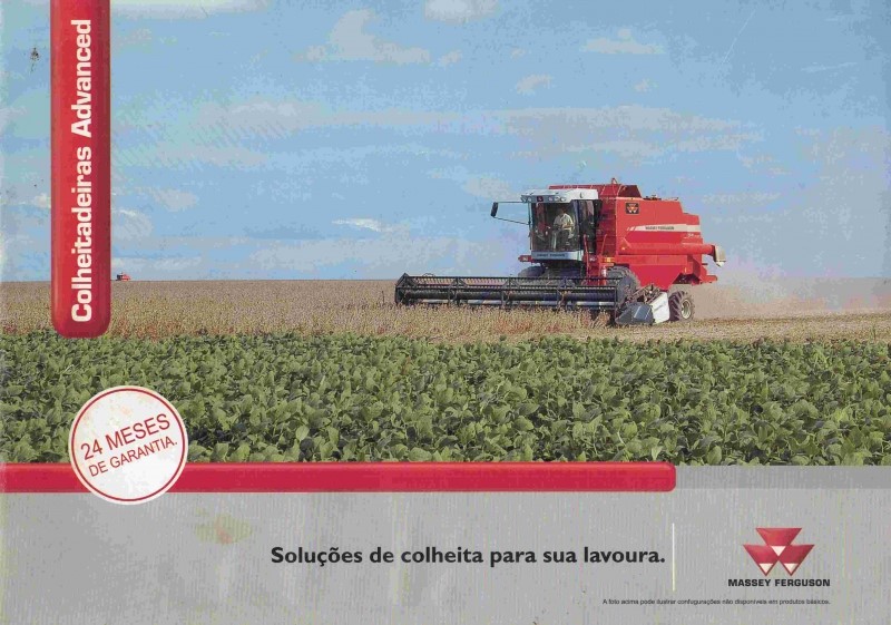 麦赛福格森收割机宣传页