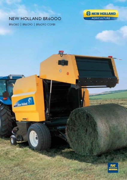 纽荷兰BR6000系列圆捆打捆机彩页