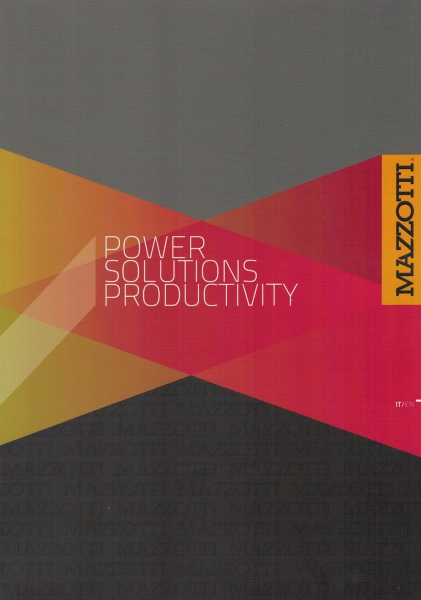 意大利马佐蒂公司产品宣传彩页