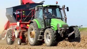 豆类捡拾脱粒机