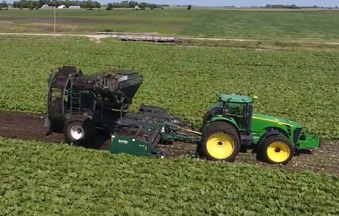 牵引式甜菜起收机