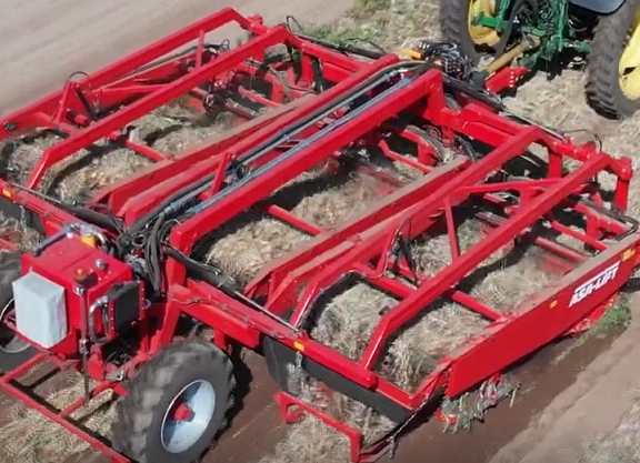 牵引式洋葱起收机