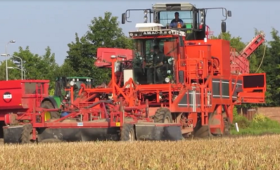 郁金香球茎收获机组