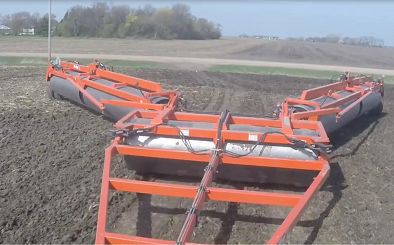 折叠筒式镇压器