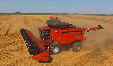 自走轮式谷物联合收获机