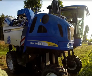 自走葡萄收获机