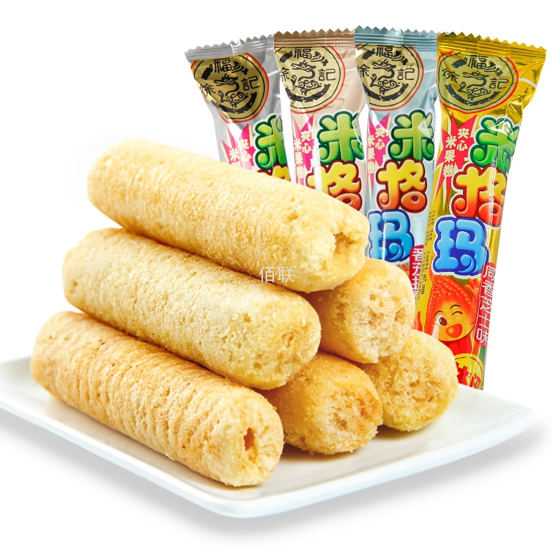 徐福记米果卷饼干米格玛500g米果卷