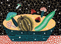 草间弥生——爱丽丝奇境历险记