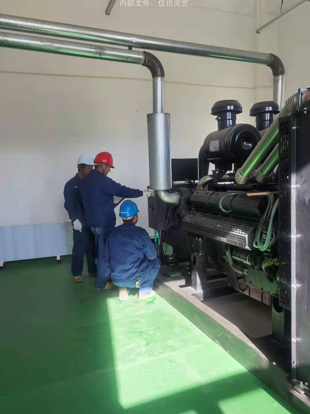 厂区柴油发电机组调试