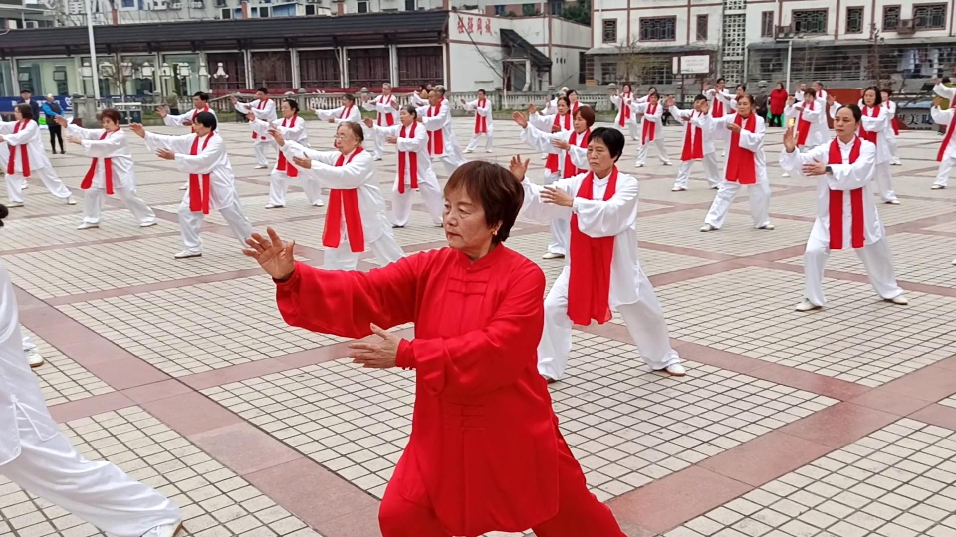 重庆市老体协周主席视察龙水老体协、老年大学工作