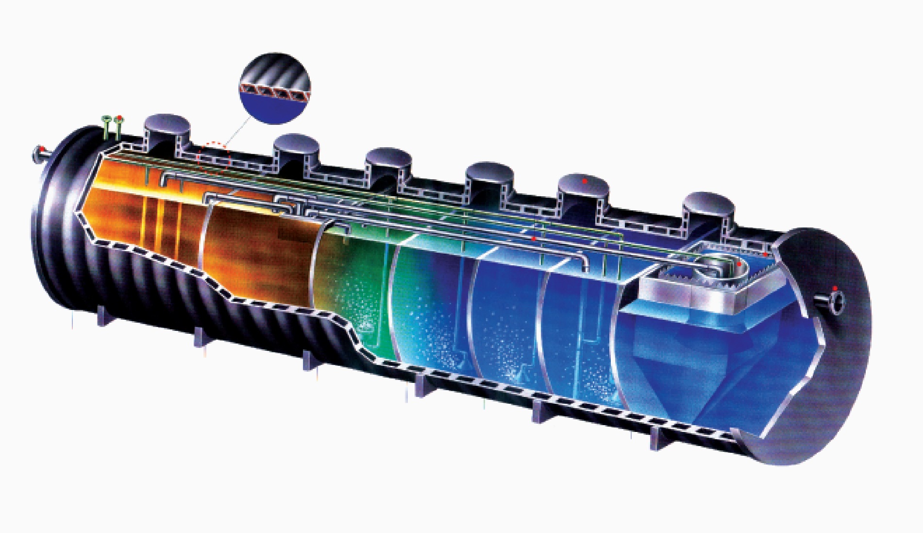 HDPE增强中空壁缠绕管