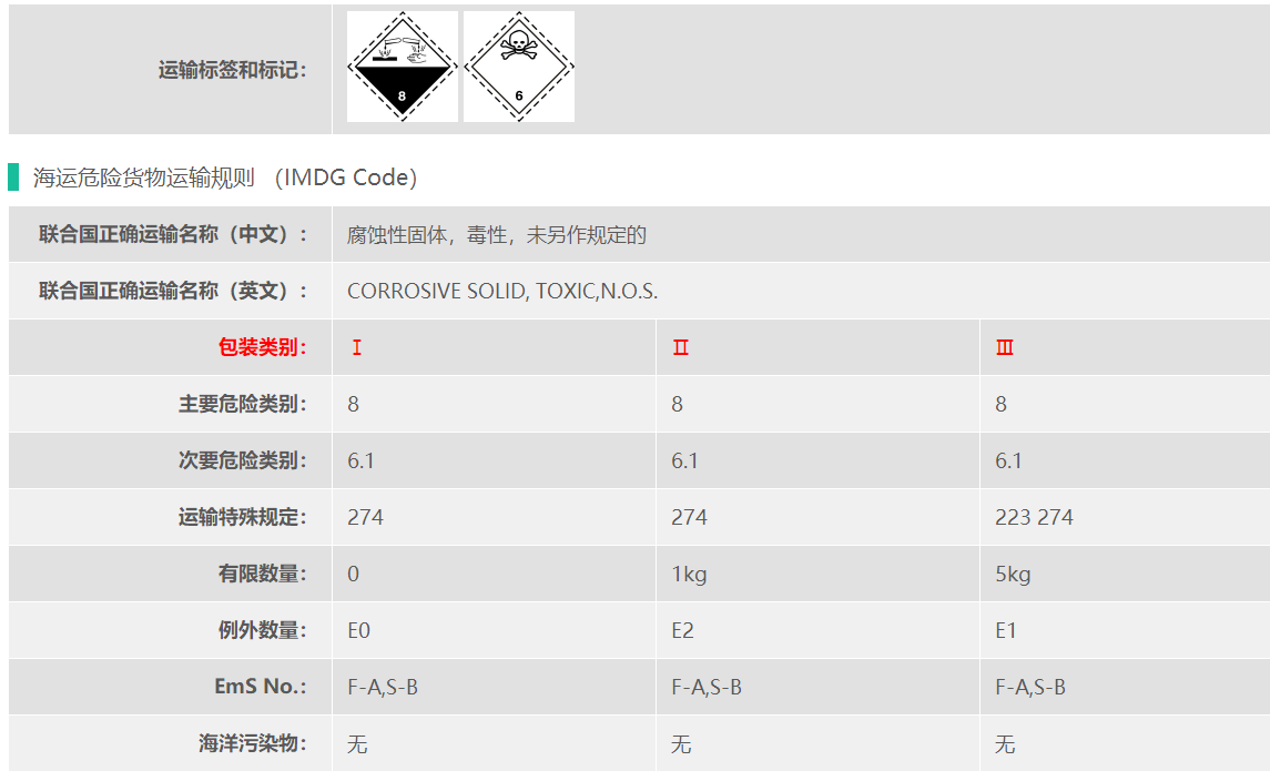 咪唑上海港海运出口介绍