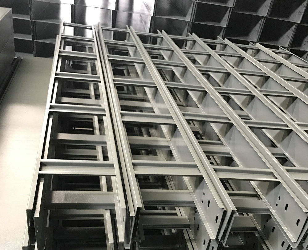 喷涂梯级式电缆桥架