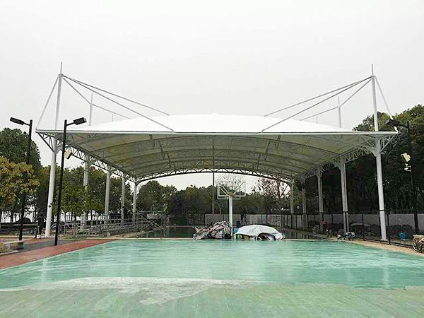 游泳池棚案例