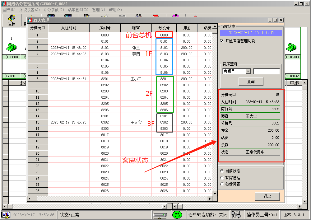 酒店迷你吧,酒店话务台,酒店客房电话系统,酒店程控电话交换机