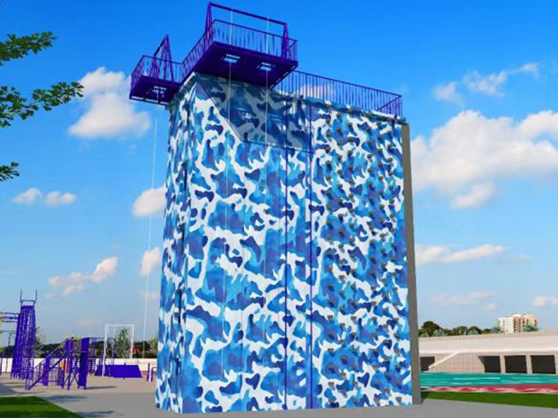 消防员训练塔安装