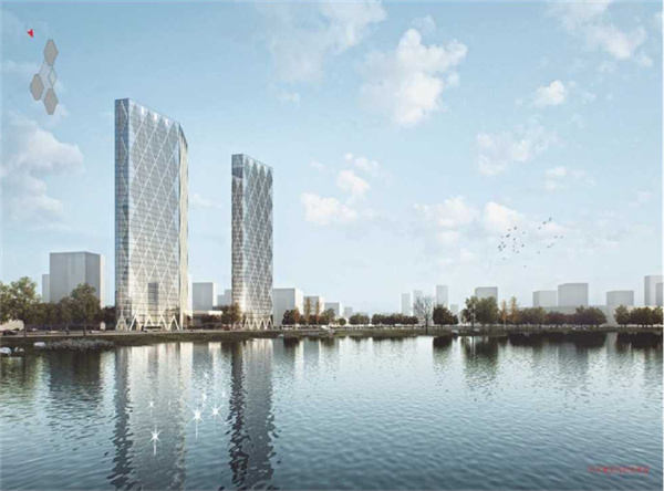 商丘市金融中心景观