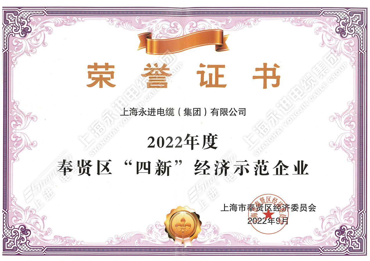 奉贤区“四新”经济示范企业