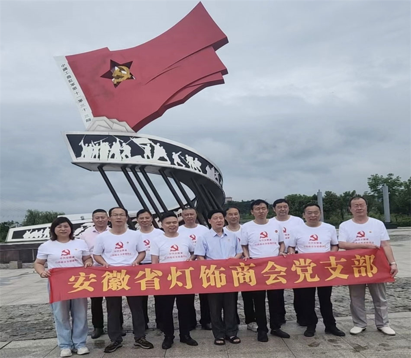 ​省灯饰商会党支部举行庆“七一”  主题党日活动