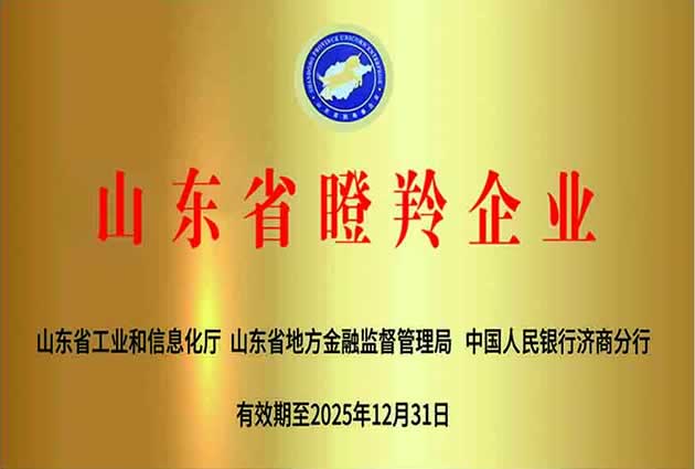 山东省瞪羚企业
