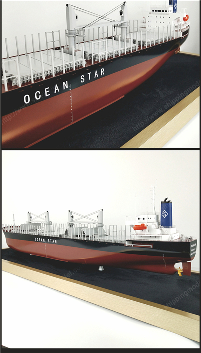 海艺坊仿真船模型工厂，电话：0755-85200796，我们生产制作各种比例仿真船模型，五舱散货船模型,散货船模型定做,静态散货船模型,散杂货船模型,海艺坊散货船模型，汽车滚装船模型，内河船模型，石油工程船模型等，欢迎各大船厂咨询合作。