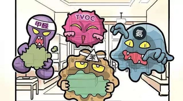 通过让室内空气的自然流通更替来带走和稀释室内的有害气体.